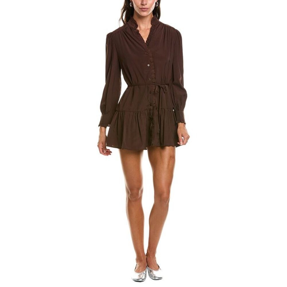 Abbey Womens  Mini Dress, Brown